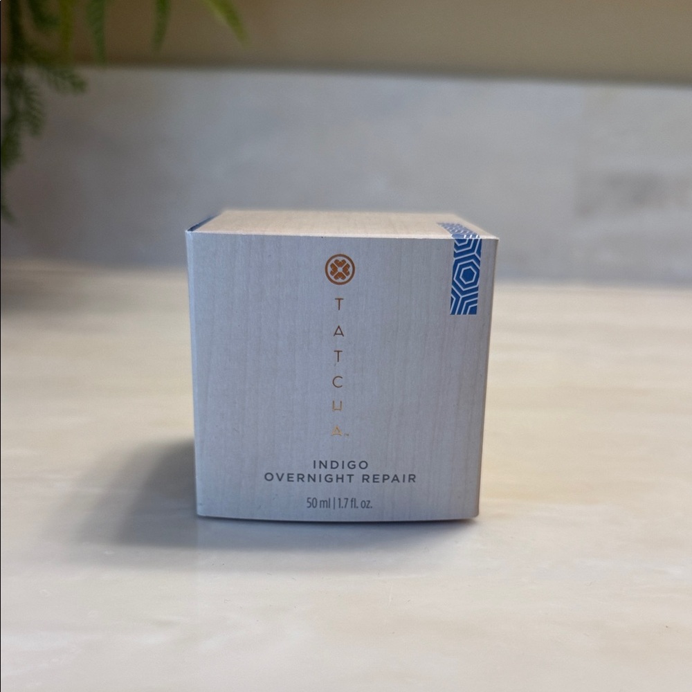 Tatcha Indigo Overnight Repair Cream. 1.7oz/50ml